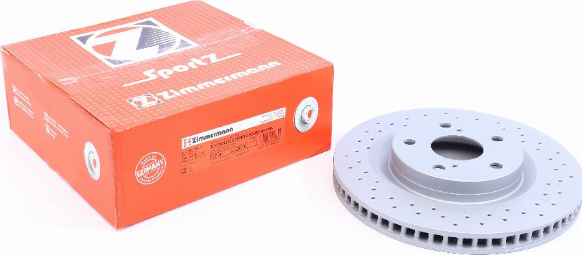 Zimmermann 590.2810.52 - Гальмівний диск autozip.com.ua