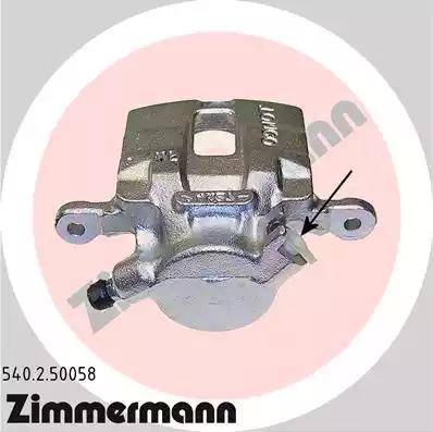 Zimmermann 540.2.50058 - Гальмівний супорт autozip.com.ua