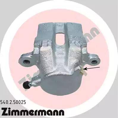 Zimmermann 540.2.50025 - Гальмівний супорт autozip.com.ua