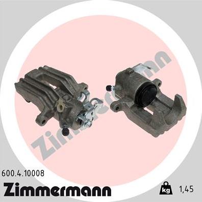 Zimmermann 600.4.10008 - Гальмівний супорт autozip.com.ua