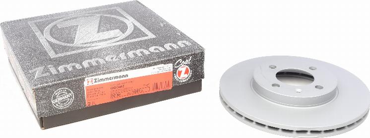 Zimmermann 600.1597.20 - Гальмівний диск autozip.com.ua