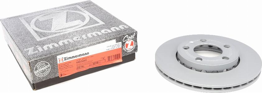 Zimmermann 600.3218.20 - Гальмівний диск autozip.com.ua