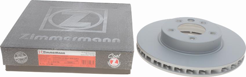 Zimmermann 600.3225.20 - Гальмівний диск autozip.com.ua