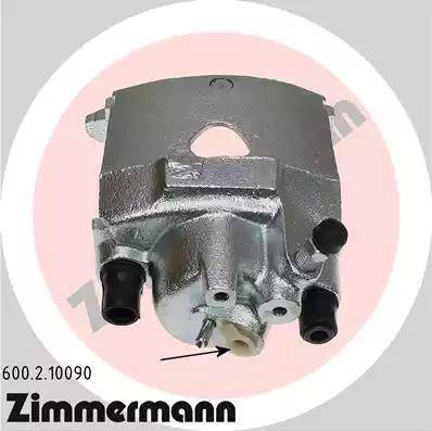 Zimmermann 600.2.10090 - Гальмівний супорт autozip.com.ua