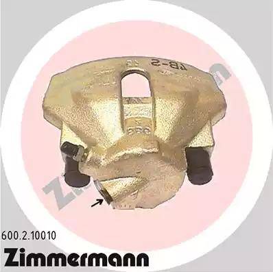 Zimmermann 600.2.10010 - Гальмівний супорт autozip.com.ua