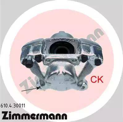 Zimmermann 610.4.30011 - Гальмівний супорт autozip.com.ua