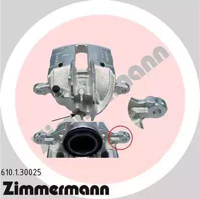 Zimmermann 610.1.30025 - Гальмівний супорт autozip.com.ua