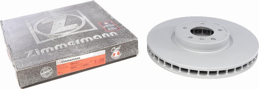 Zimmermann 150.3442.20 - Гальмівний диск autozip.com.ua
