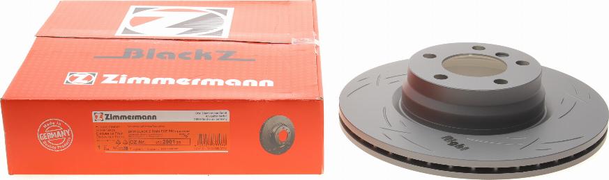 Zimmermann 150.2901.55 - Гальмівний диск autozip.com.ua