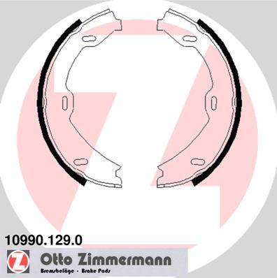 Zimmermann 10990.129.0 - Комплект гальм, ручник, парковка autozip.com.ua