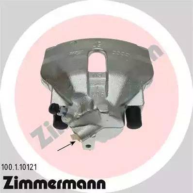 Zimmermann 100.1.10121 - Гальмівний супорт autozip.com.ua