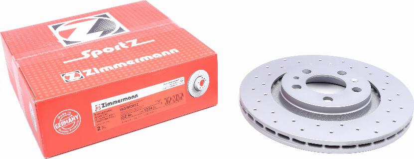 Zimmermann 100.1234.52 - Гальмівний диск autozip.com.ua