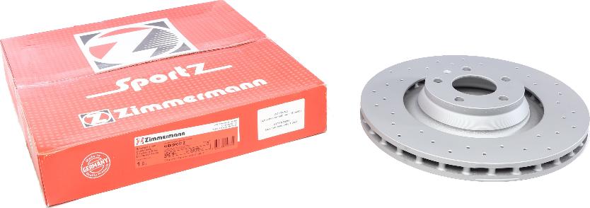 Zimmermann 100.3319.52 - Гальмівний диск autozip.com.ua