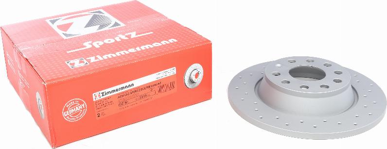 Zimmermann 100.3315.52 - Гальмівний диск autozip.com.ua