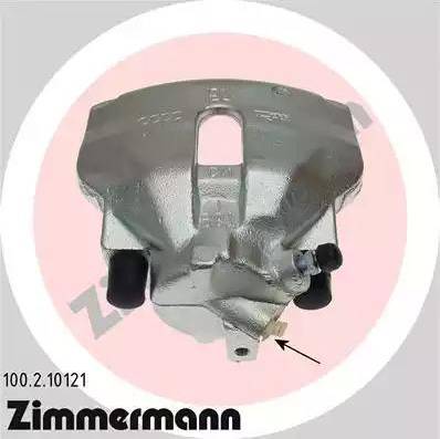 Zimmermann 100.2.10121 - Гальмівний супорт autozip.com.ua