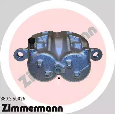 Zimmermann 380.2.50026 - Гальмівний супорт autozip.com.ua