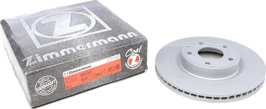 Zimmermann 370.3054.20 - Гальмівний диск autozip.com.ua