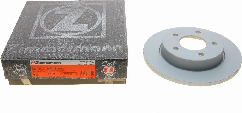 Zimmermann 370.3078.20 - Гальмівний диск autozip.com.ua