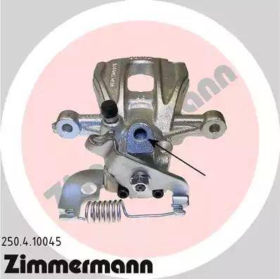 Zimmermann 250.4.10045 - Гальмівний супорт autozip.com.ua
