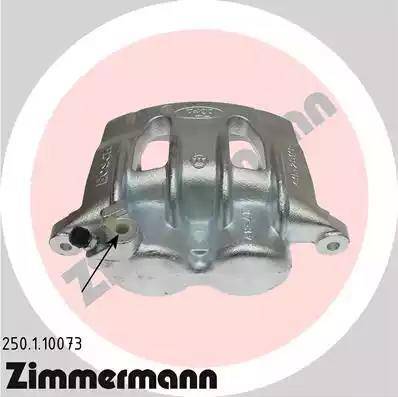 Zimmermann 250.1.10073 - Гальмівний супорт autozip.com.ua