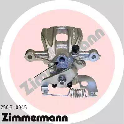 Zimmermann 250.3.10045 - Гальмівний супорт autozip.com.ua