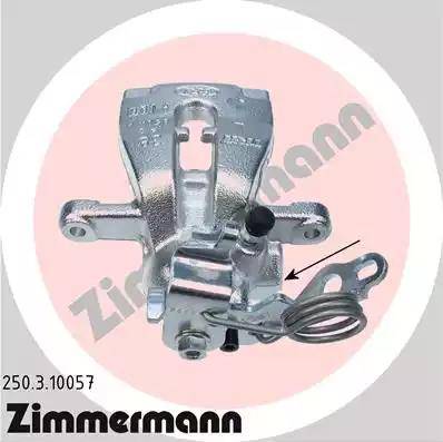 Zimmermann 250.3.10057 - Гальмівний супорт autozip.com.ua