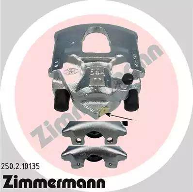 Zimmermann 250.2.10135 - Гальмівний супорт autozip.com.ua