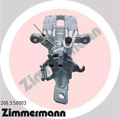 Zimmermann 200.3.50003 - Гальмівний супорт autozip.com.ua