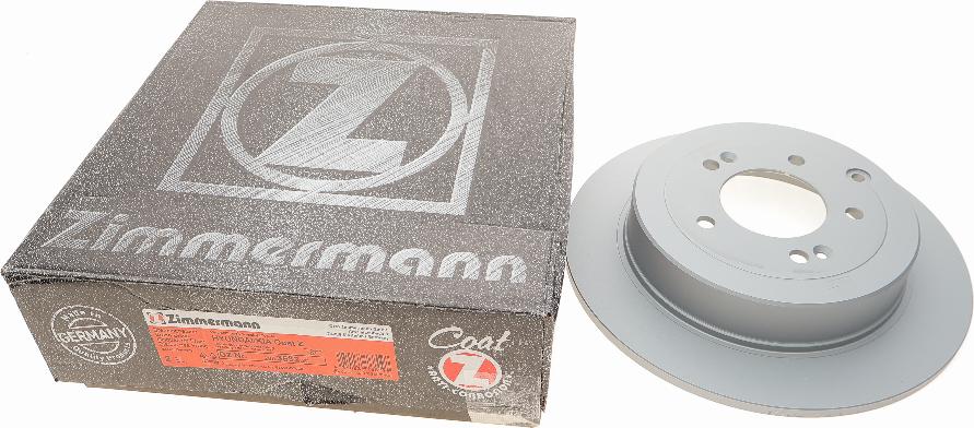 Zimmermann 285.3532.20 - Гальмівний диск autozip.com.ua
