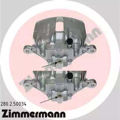 Zimmermann 280.2.50034 - Гальмівний супорт autozip.com.ua