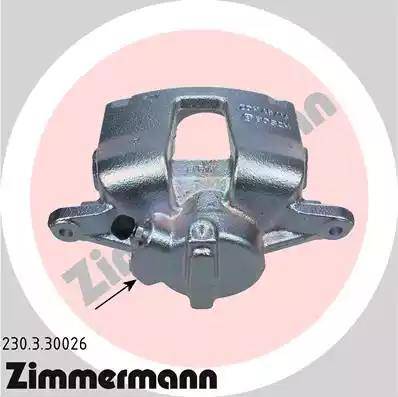 Zimmermann 230.3.30026 - Гальмівний супорт autozip.com.ua