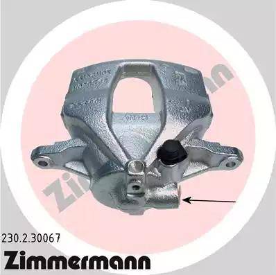 Zimmermann 230.2.30067 - Гальмівний супорт autozip.com.ua