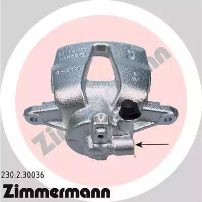 Zimmermann 230.2.30036 - Гальмівний супорт autozip.com.ua