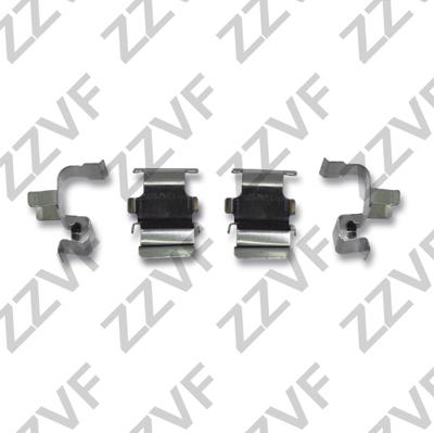 ZZVF ZVCER217 - Комплектуючі, колодки дискового гальма autozip.com.ua