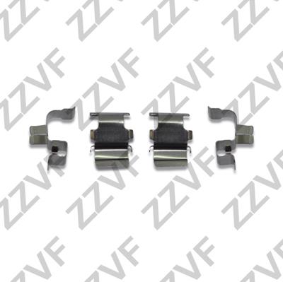 ZZVF ZVCER217 - Комплектуючі, колодки дискового гальма autozip.com.ua