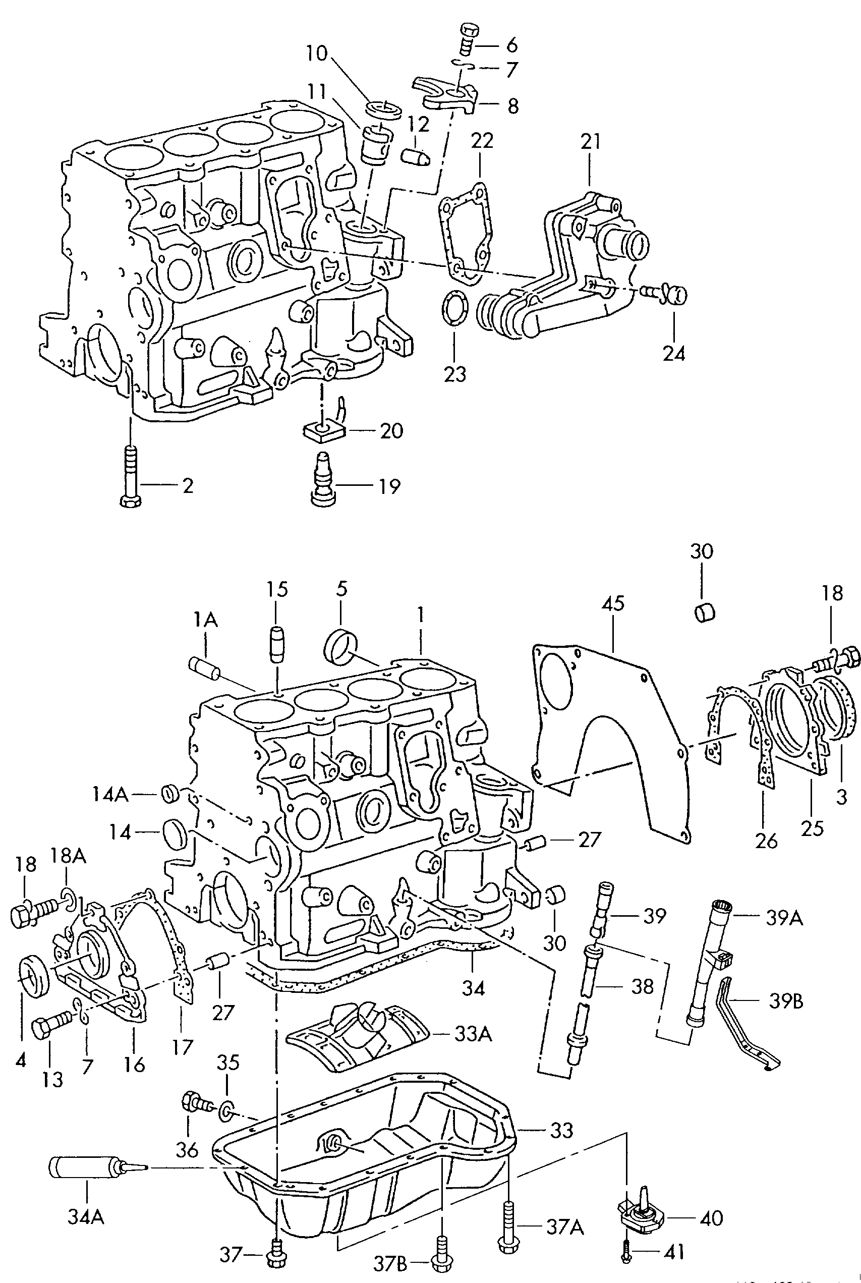 Seat 048 103 601 - Масляний піддон autozip.com.ua