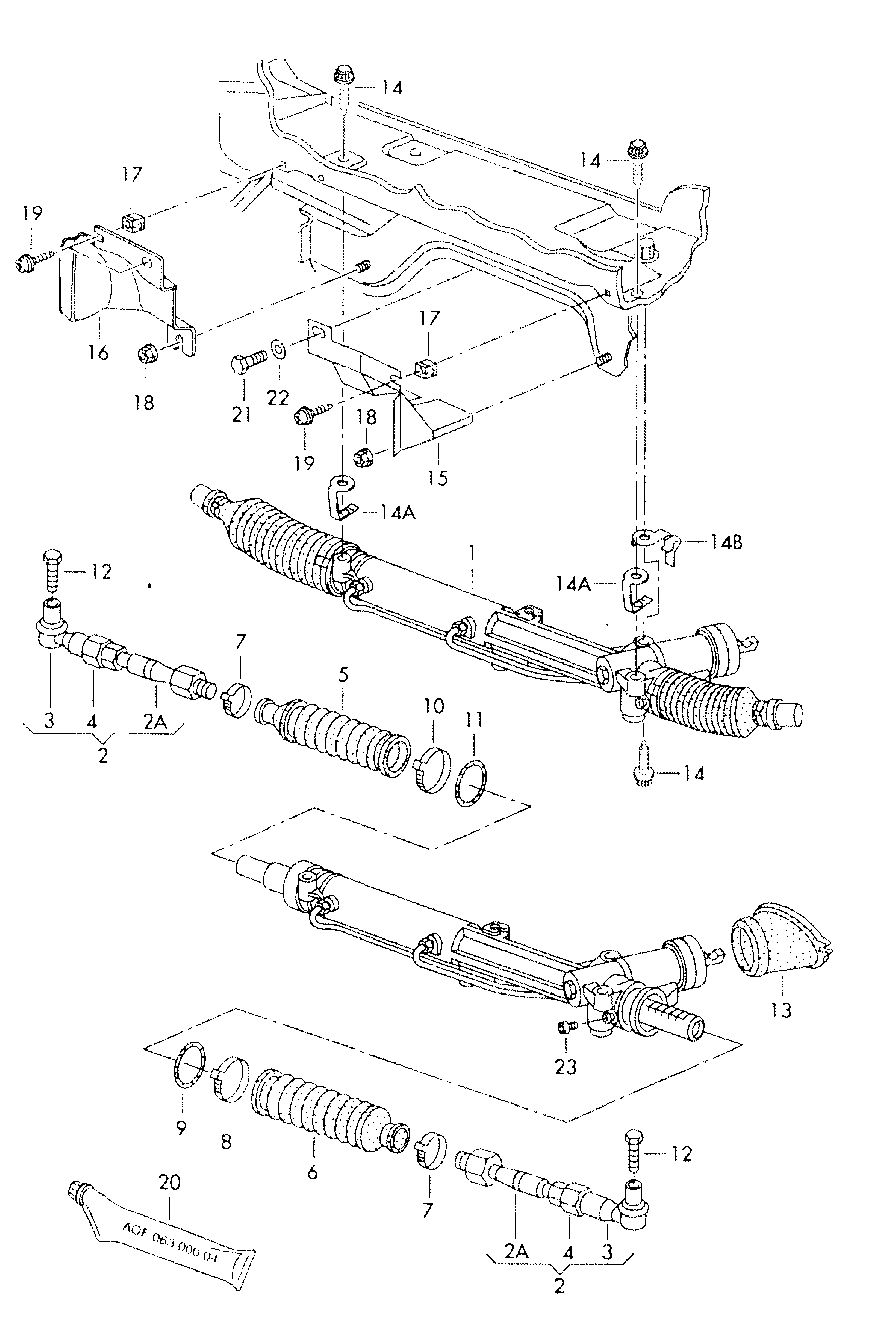 VAG 4F0 498 811A - Наконечник рульової тяги, кульовий шарнір autozip.com.ua