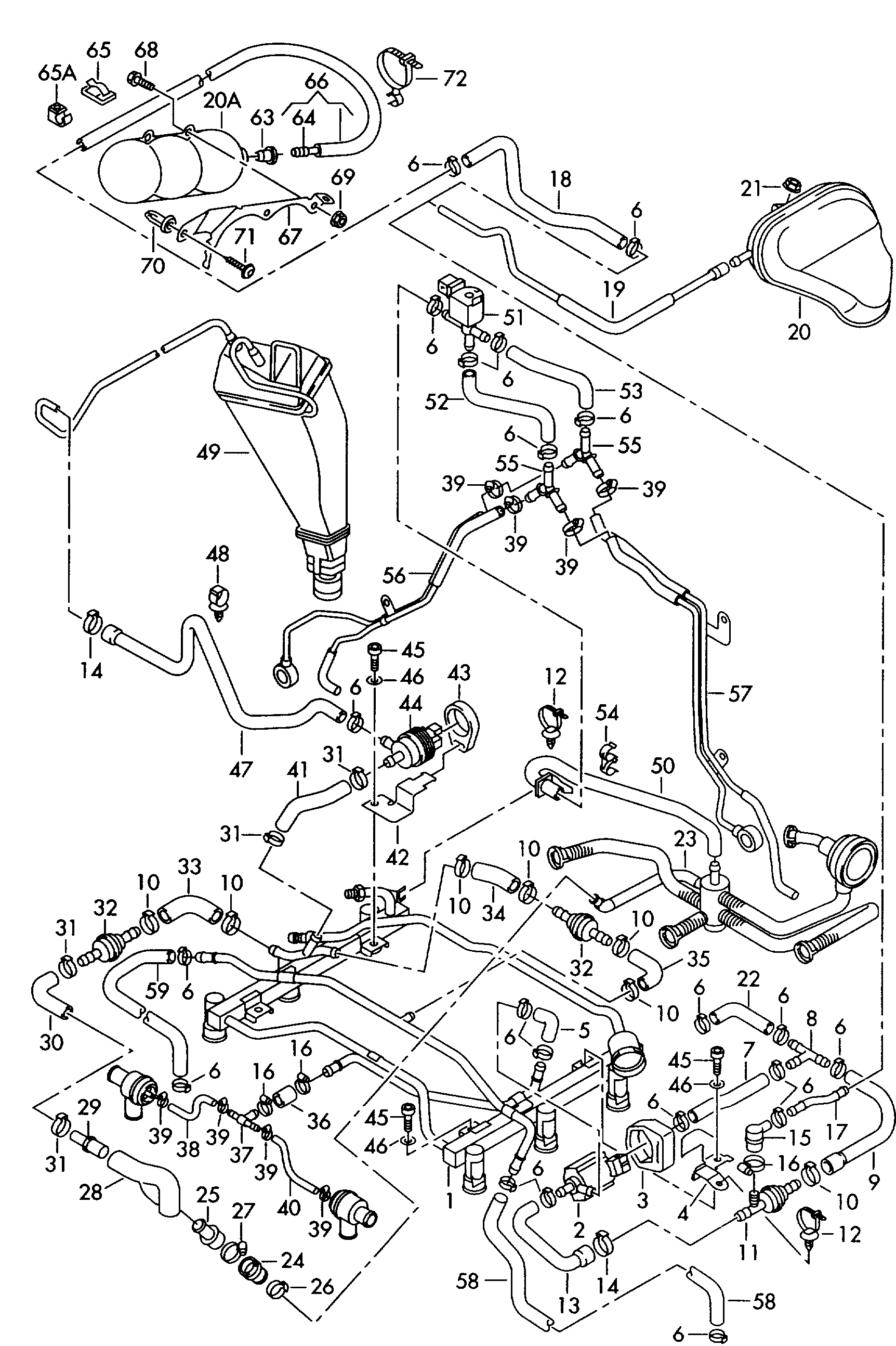 Seat 078 103 235 B - Шланг, вентиляція картера autozip.com.ua