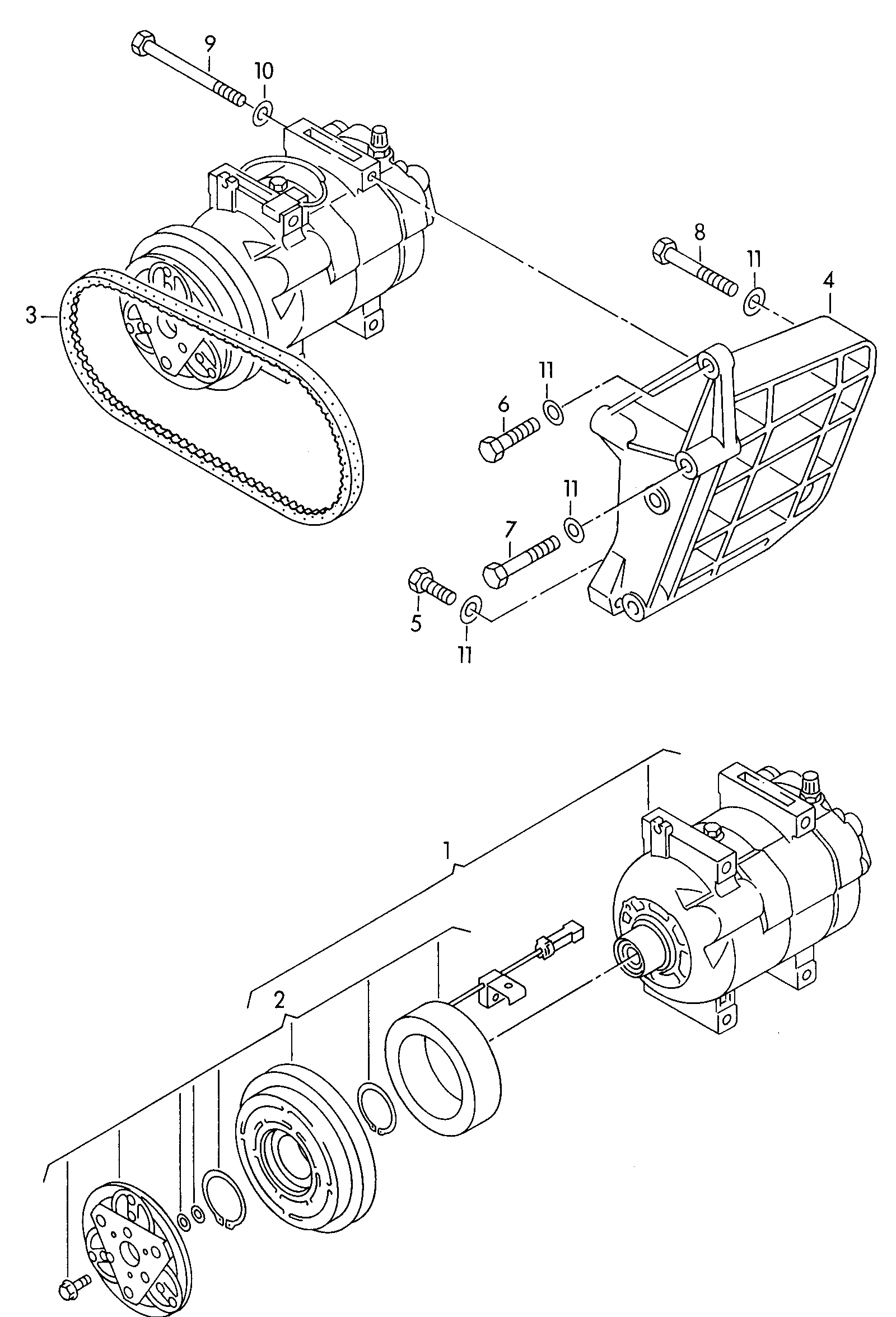 VAG 050260849 - Клиновий ремінь autozip.com.ua