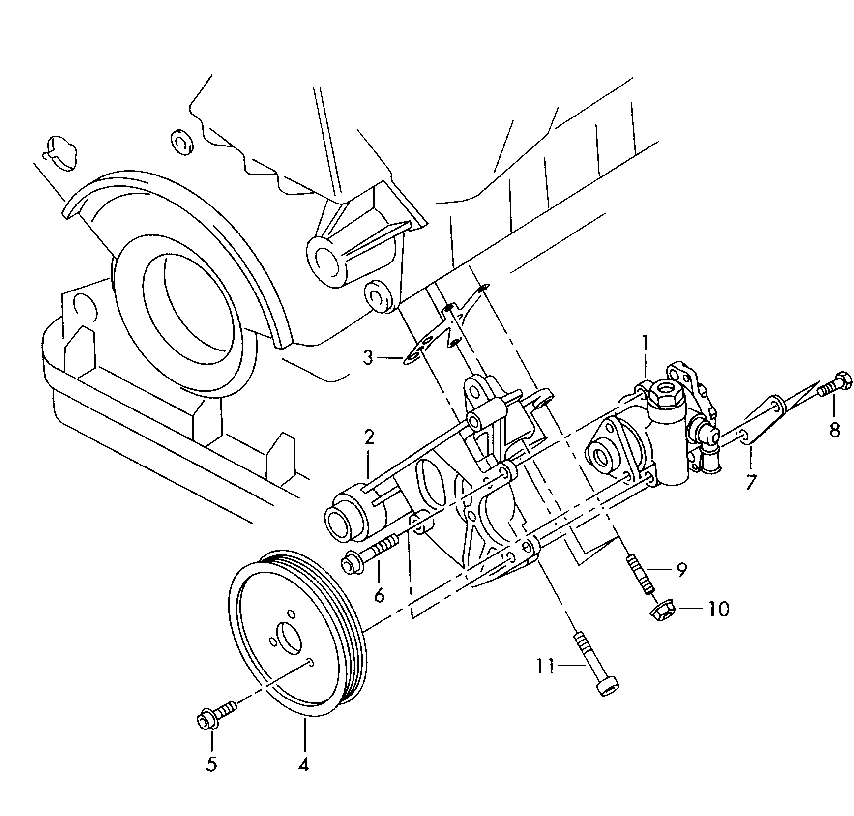 VAG 4B0 145 155 RX - Гідравлічний насос, рульове управління, ГУР autozip.com.ua