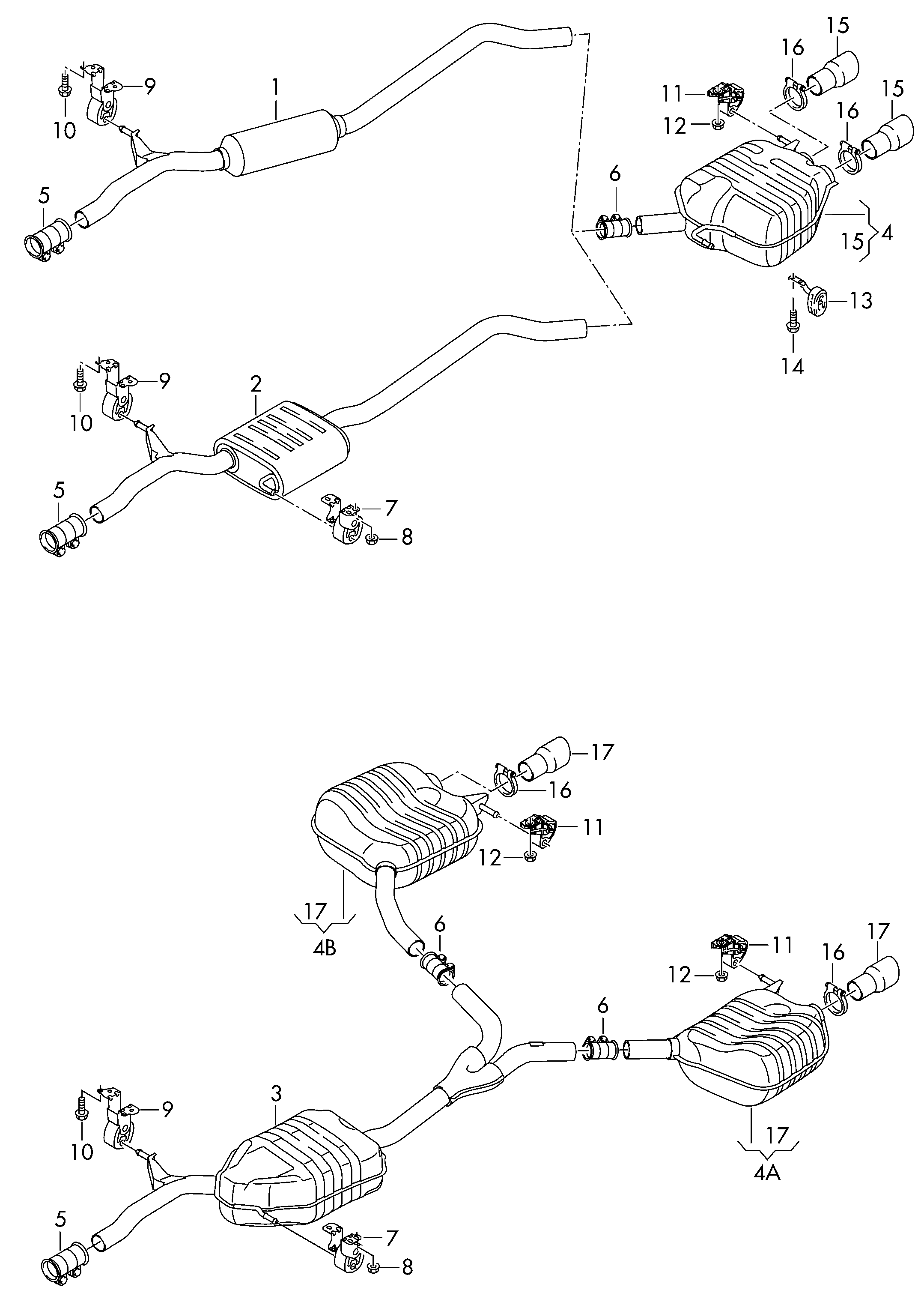 Seat 8K0253144F - Кронштейн, втулка, система випуску autozip.com.ua