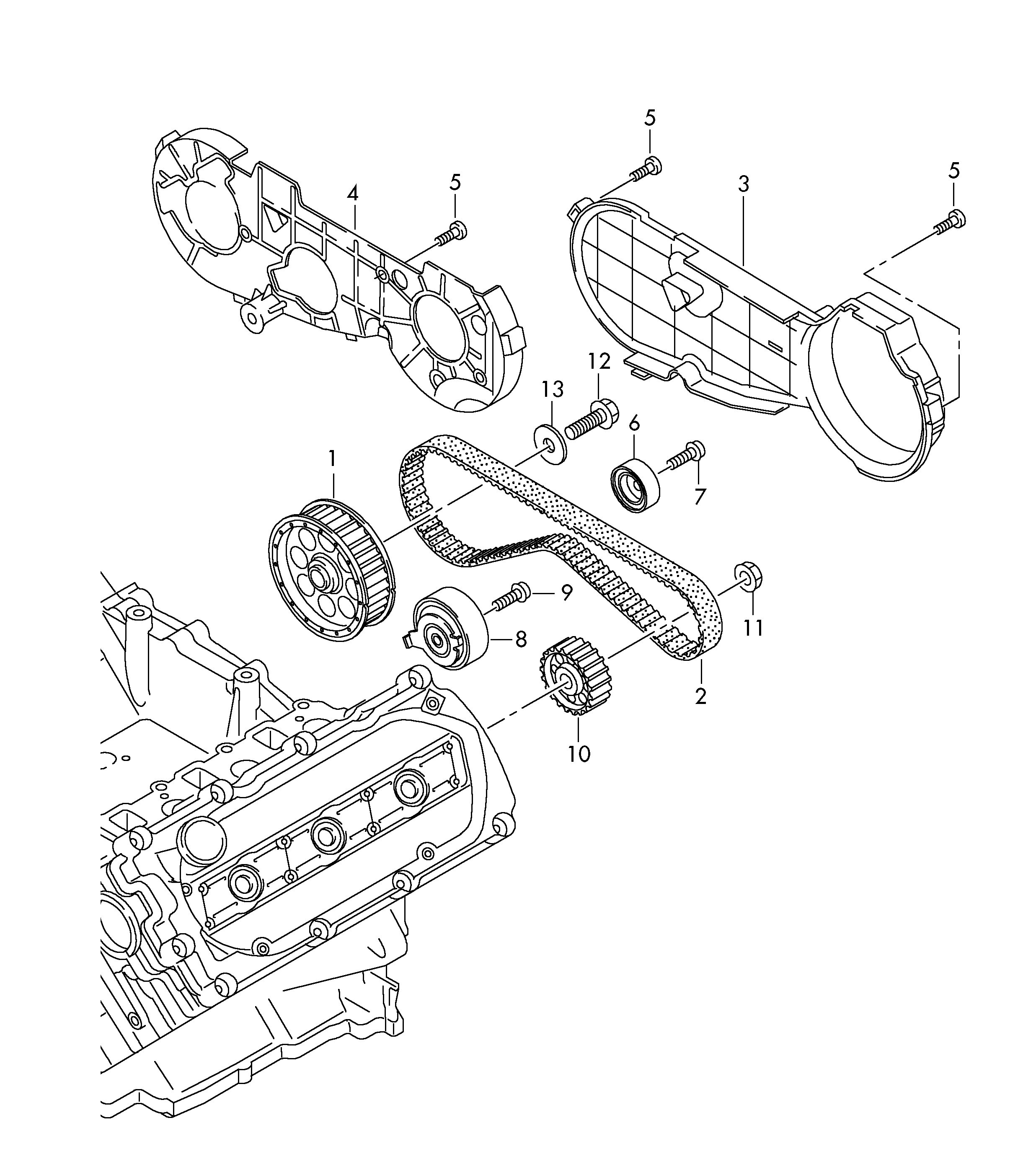 AUDI (FAW) 059109119F - Ремінь ГРМ autozip.com.ua