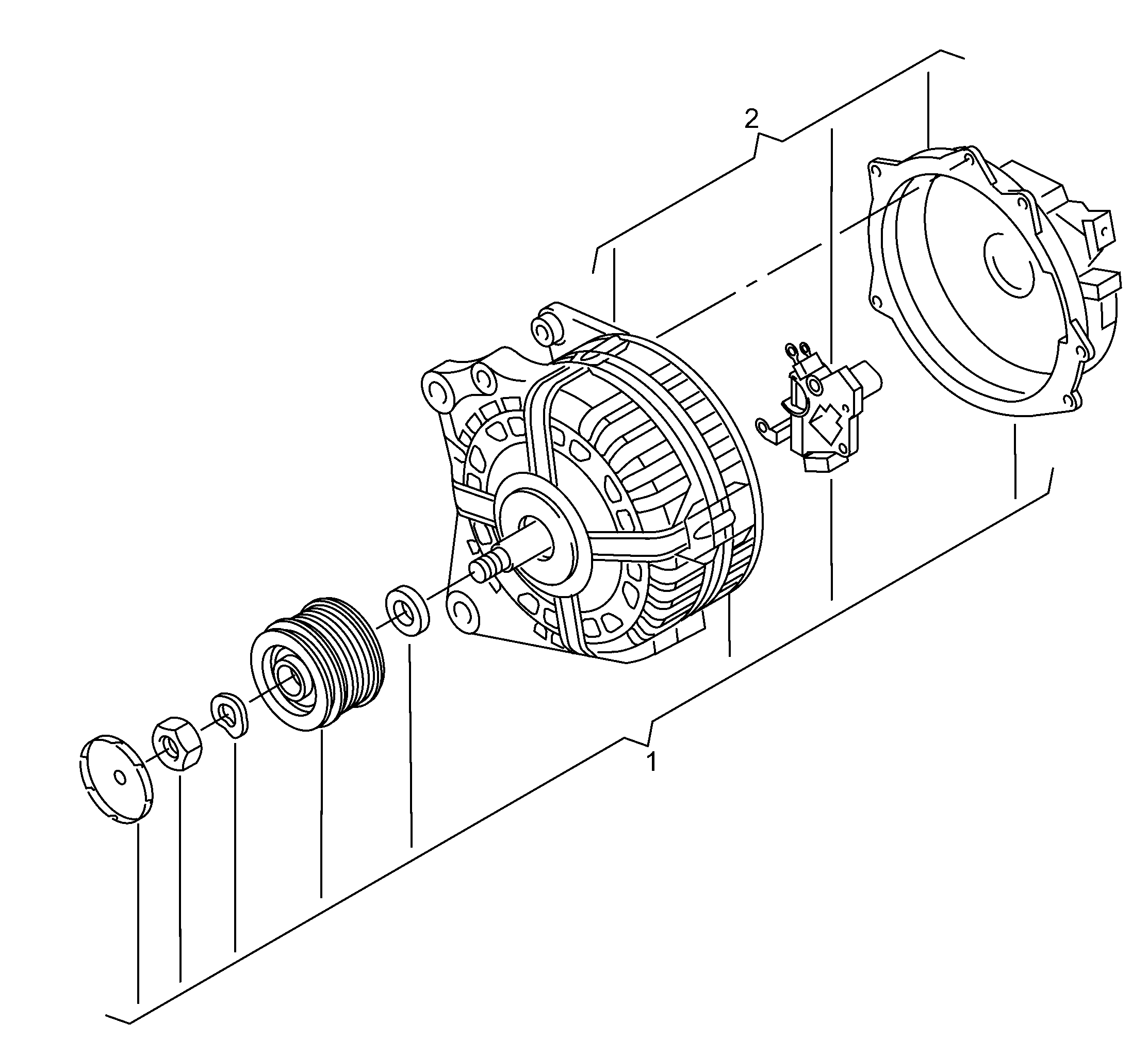 VAG 04L903017E - Генератор autozip.com.ua