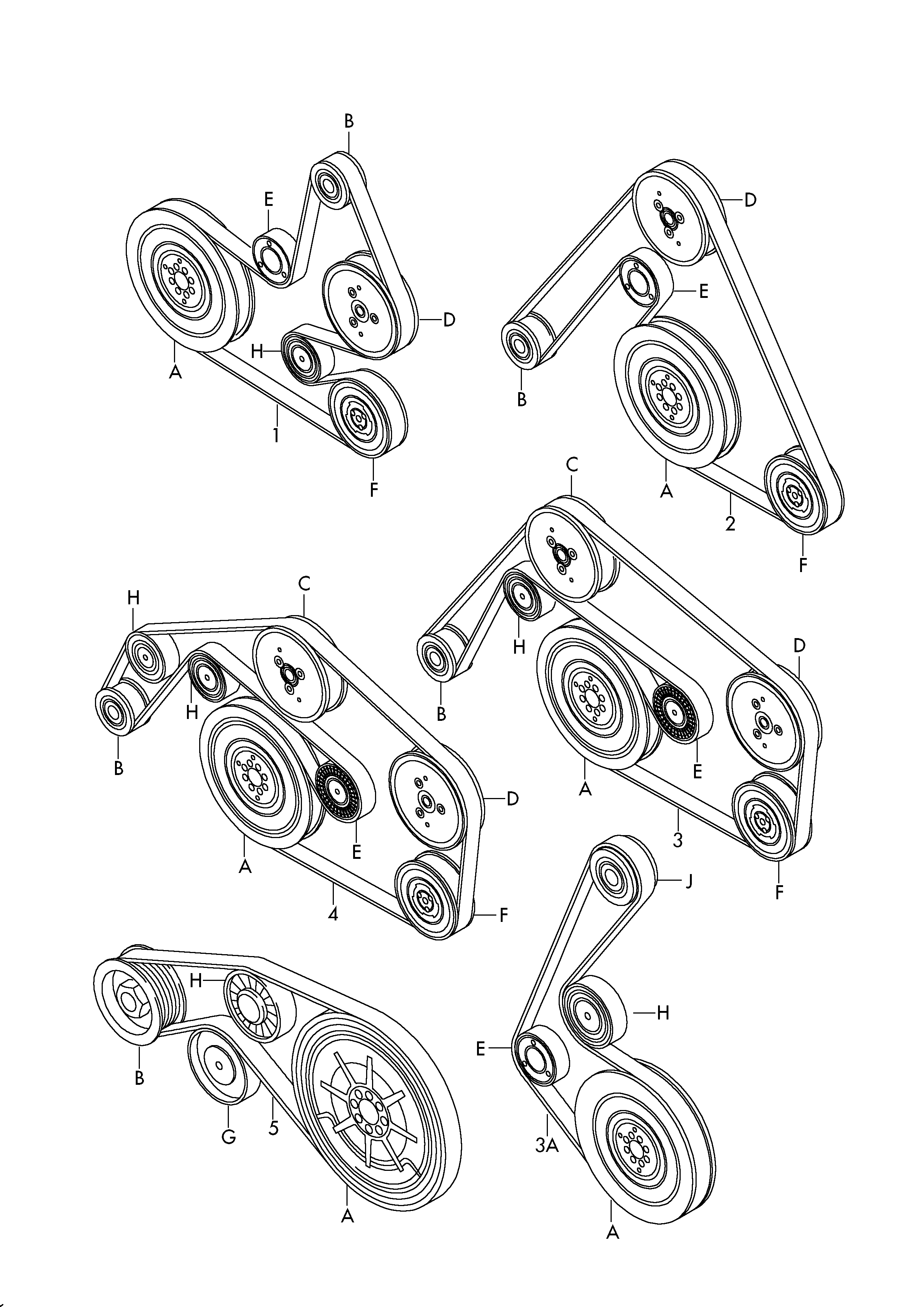 VAG 059903137P - Поліклиновий ремінь autozip.com.ua