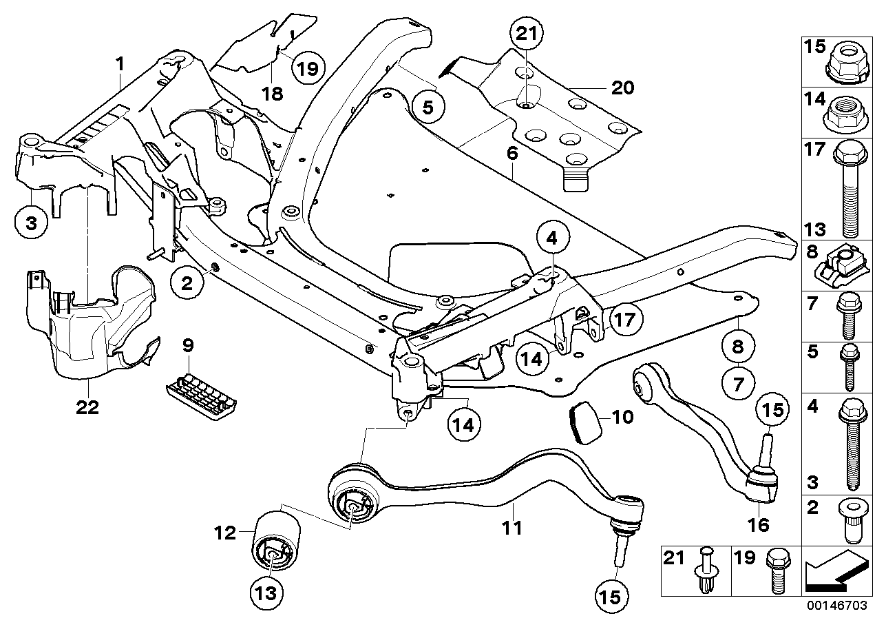 BMW 31 10 2 348 048 - Важіль незалежної підвіски колеса autozip.com.ua