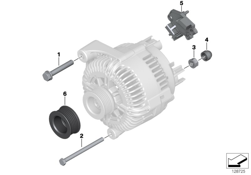 BMW 12 31 7 540 657 - Регулятор напруги генератора autozip.com.ua