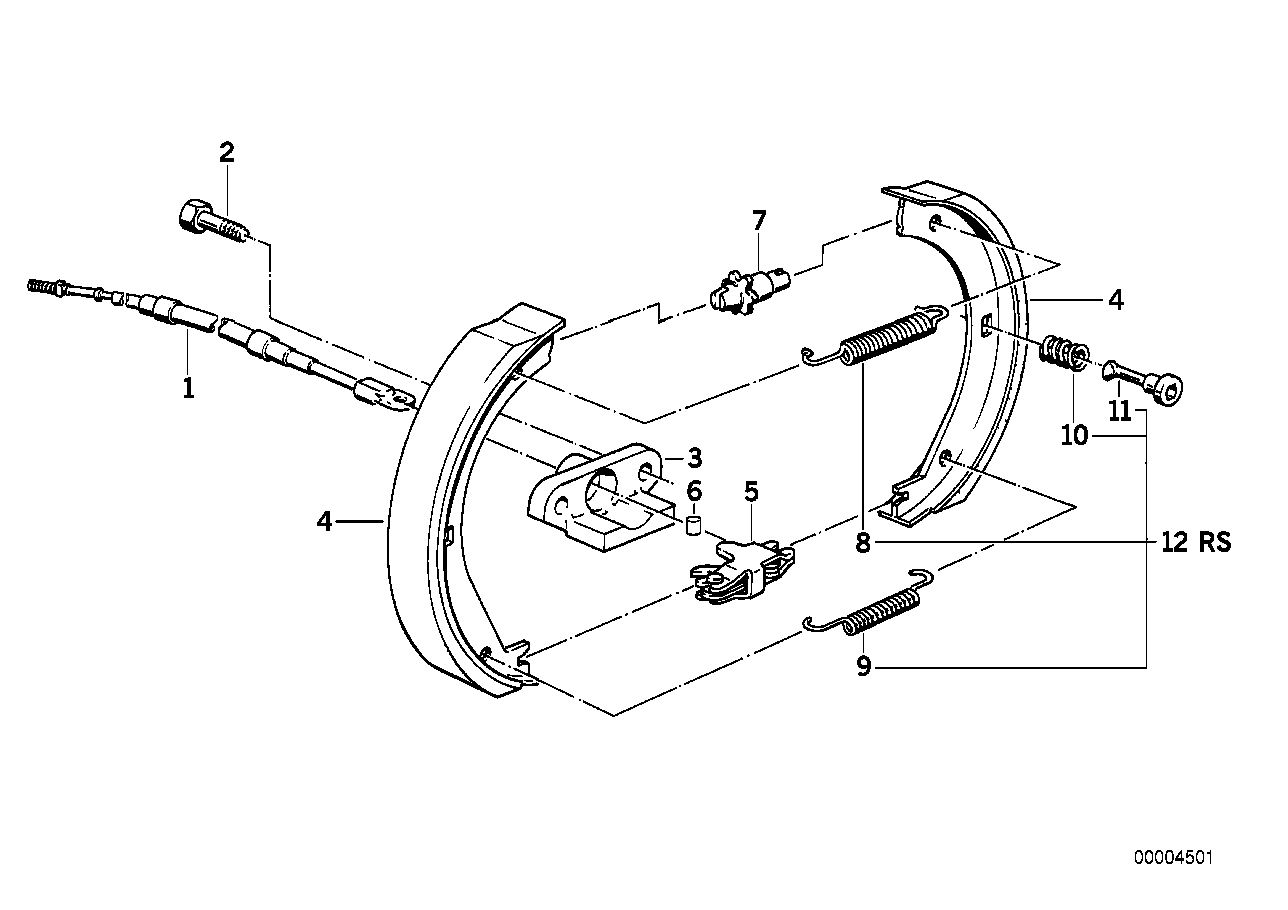 Volvo 34411159467 - Комплект гальм, ручник, парковка autozip.com.ua