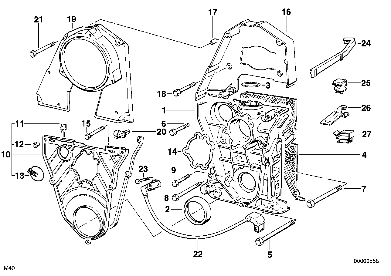 BMW 12141720858 - Датчик імпульсів, колінчастий вал autozip.com.ua