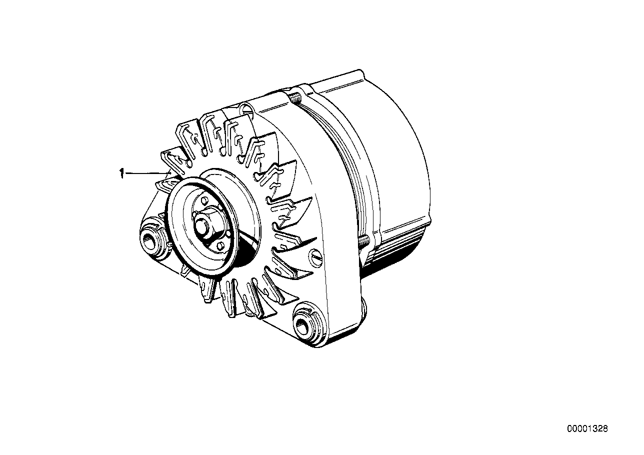 BMW 12 31 1 726 601 - Генератор autozip.com.ua