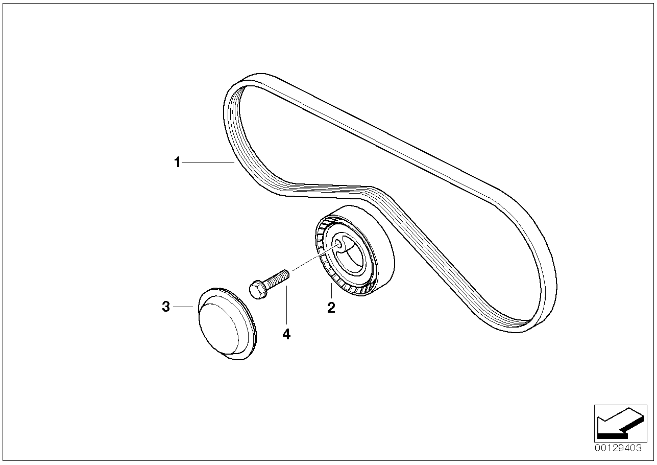 BMW 64 55 1 727 378 - Поліклиновий ремінь autozip.com.ua